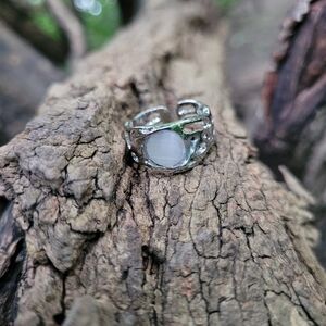 2 for $14! Silver Gem Ring NWOT